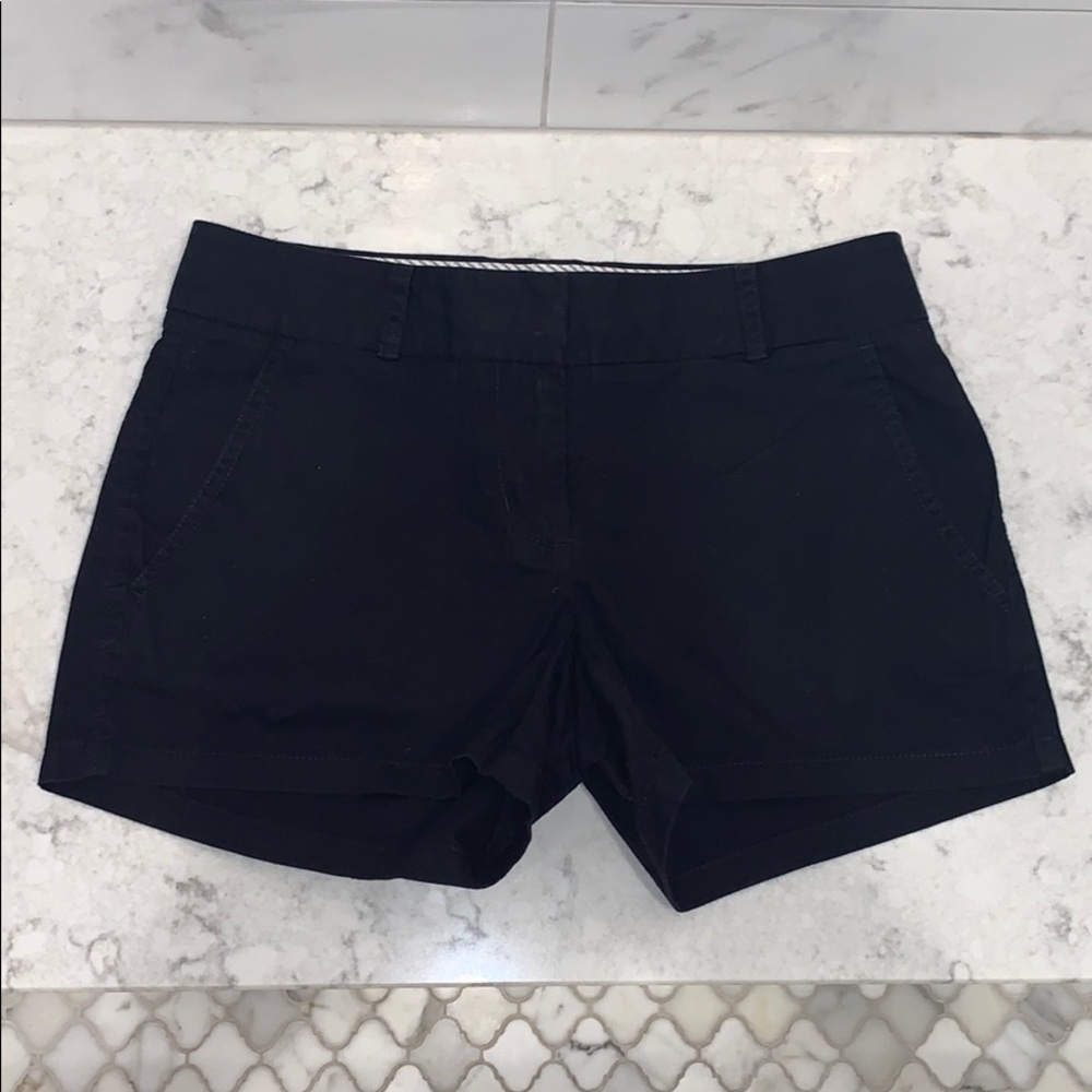 J.Crew Women’s Black Chino Shorts